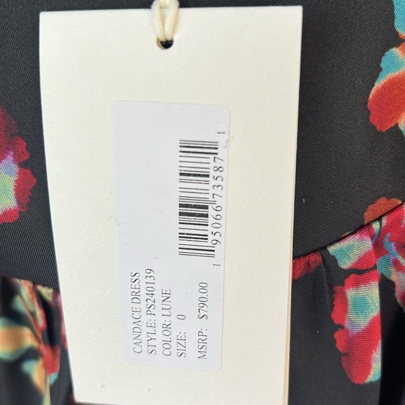 Ulla Johnson Candance Floral Ruffle Minidress Size 0 NWT - Picture 8 of 9